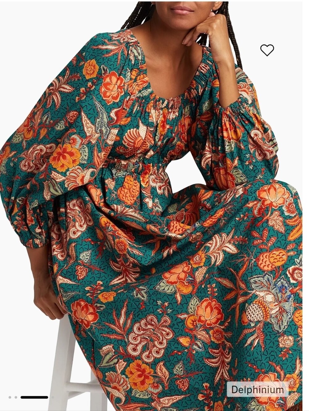 Ulla Johnson Helena Floral Long Sleeve Dress. Size 10 $629